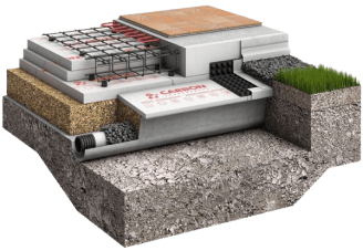 Утепленная шведская плита