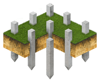 Забивной фундамент