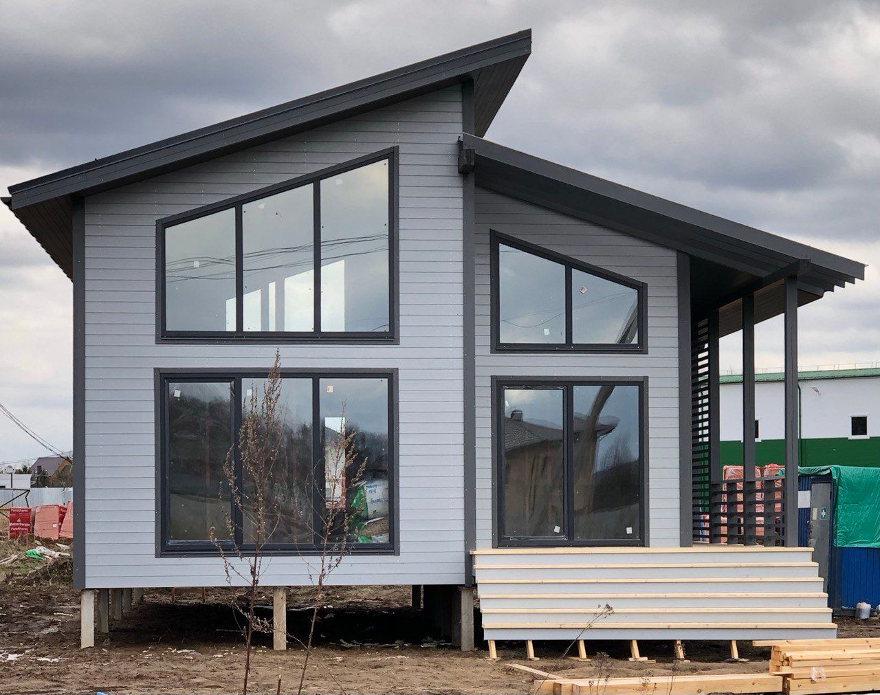 Построенный дом