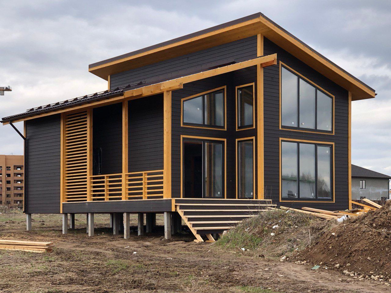 Построенный дом