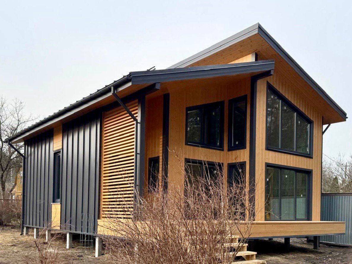 Построенный дом